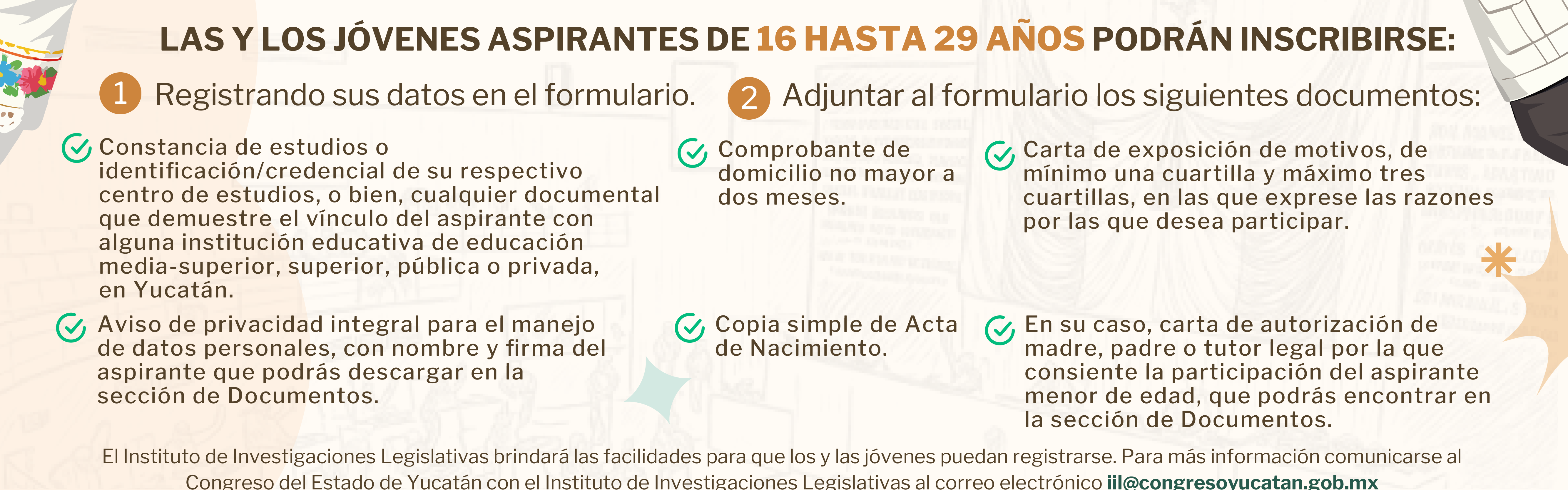 Proceso de inscripción