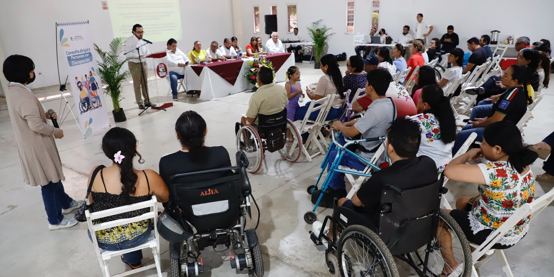 Congreso escucha en Tekax propuestas para fortalecer los derechos de las personas con discapacidad