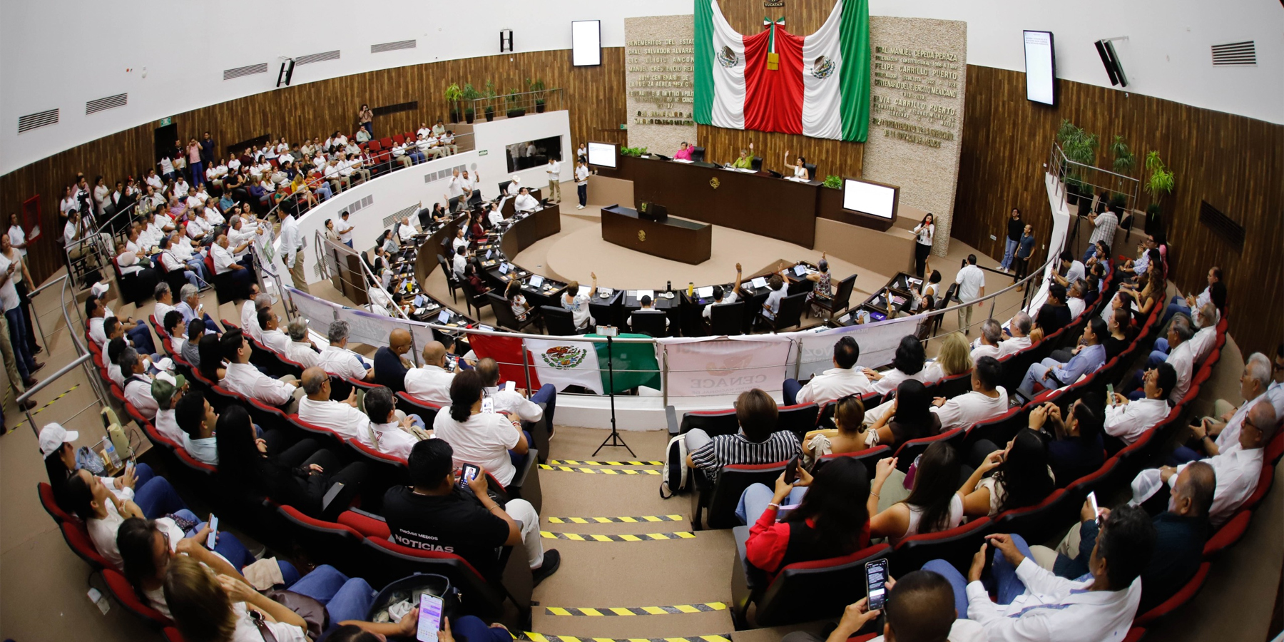 Congreso de Yucatán inicia tercer año de ejercicio constitucional