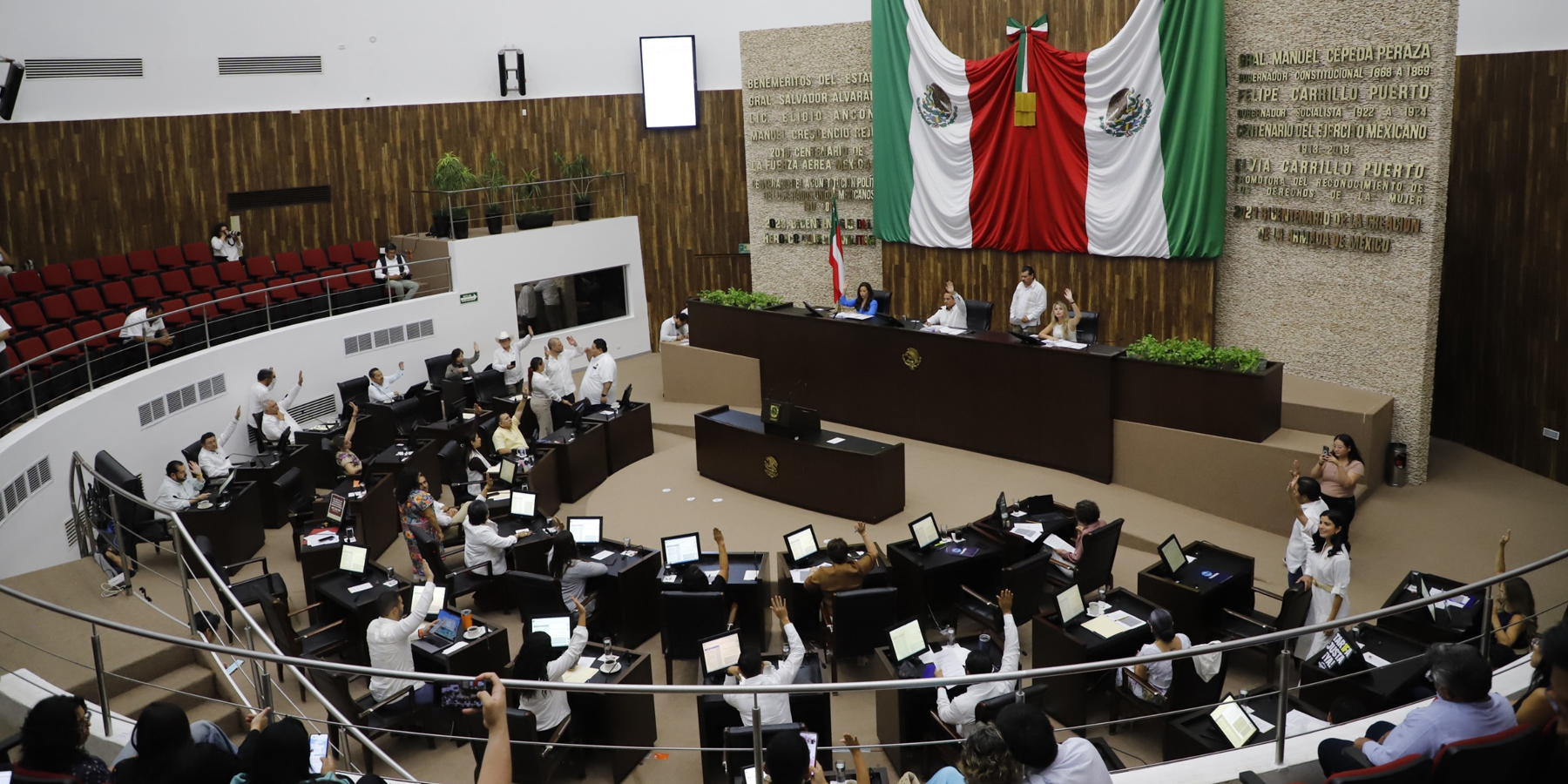  Aprueba Congreso del Estado minutas federales en materia de reforma judicial y defensa de la soberanía electoral